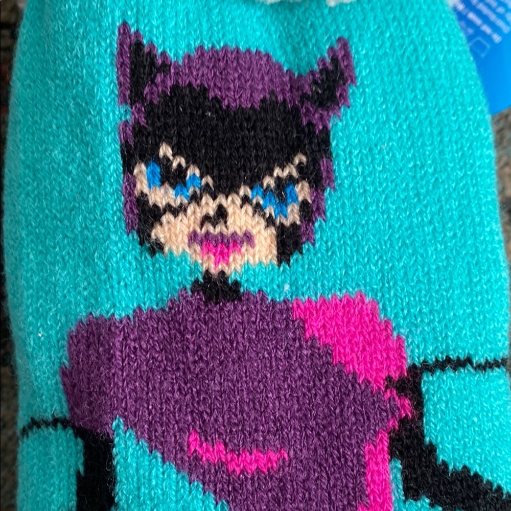 Batman Vibrant Character Design Socks - Picture 4 of 5